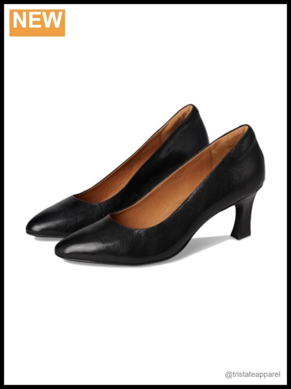 Söfft Samy Kitten Heel Pump Full Grain Leather Pointed Toe